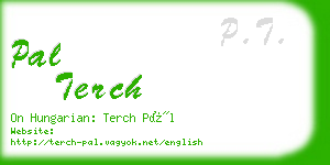 pal terch business card